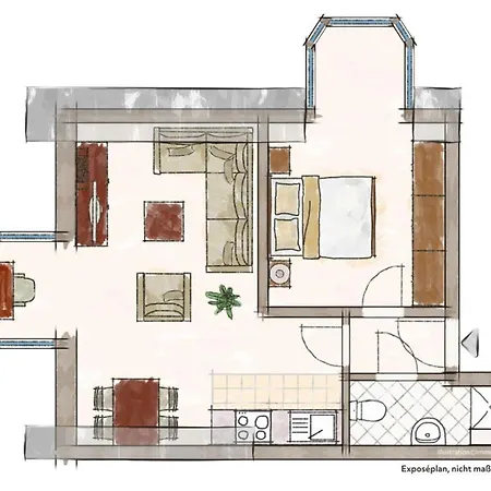 Apartment Cns-c-4-23 - 2-raum